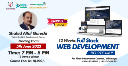 Web development banner